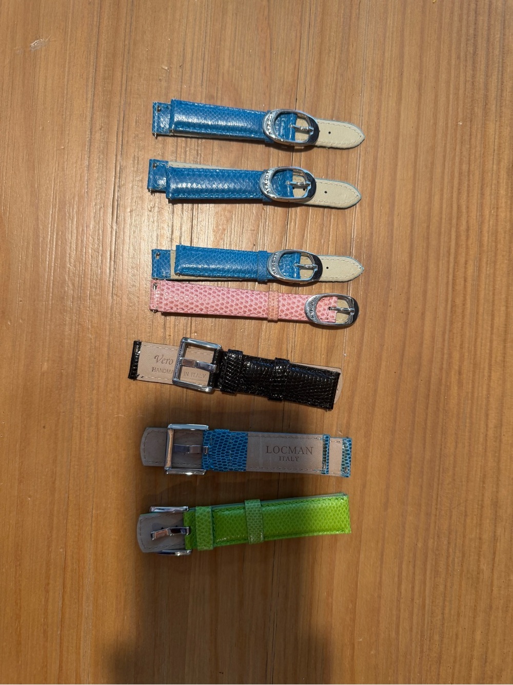 Locman watch wristbands. NEW!! Each!!!